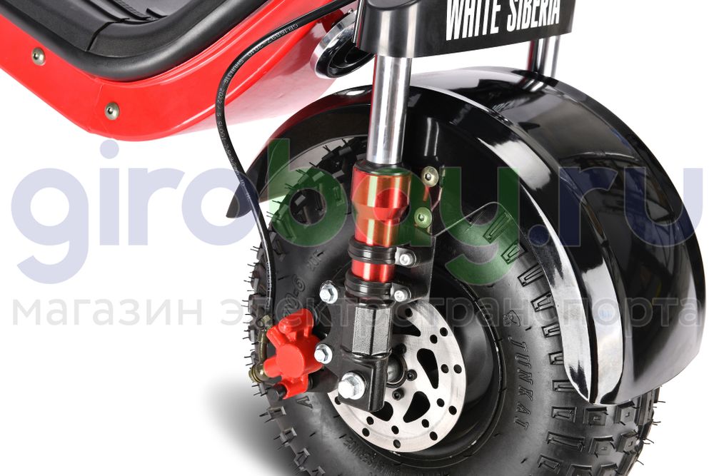 Электроскутер WHITE SIBERIA MINI R 1200w 2.0 - Черный фото 21 фото №23