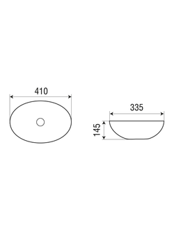 Раковина накладная (мрамор белая с голубым и серым) WeltWasser WW  ELBACH 3078 M814 410х335х145