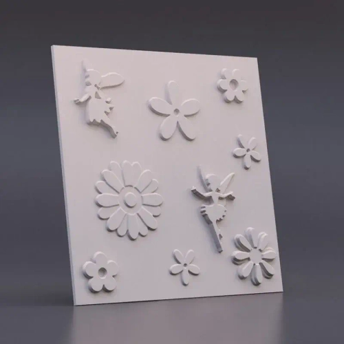 Гипсовая панель Феи