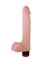 Вибратор-реалистик большого размера - 26,2 см. (Цвет: телесный)