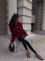 Твидовый жакет