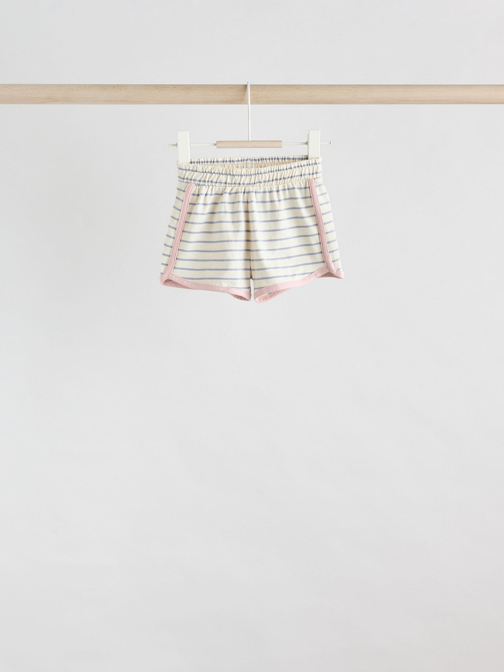 Футболка и шорты в комплекте для малышей Next AG4-644, 3 шт., Розовый, Салатовый