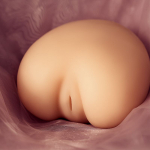 Телесный мастурбатор-вагина 9,5см в форме сердца ToyFa Basic 963033