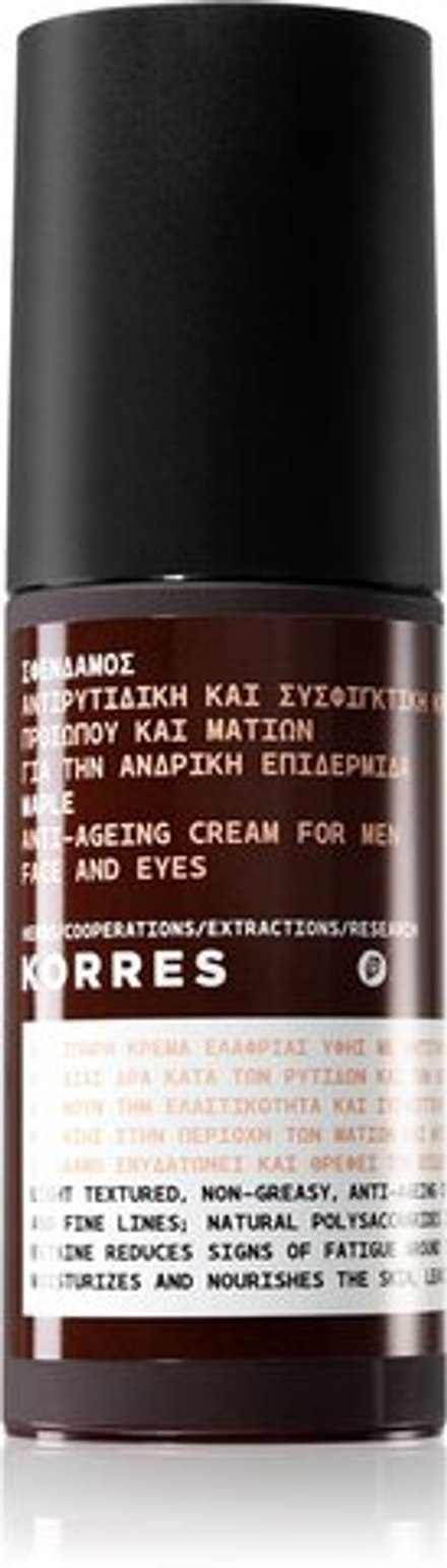 Korres Maple - крем против морщин для мужчин /   50  ml  / GTIN 5203069049163