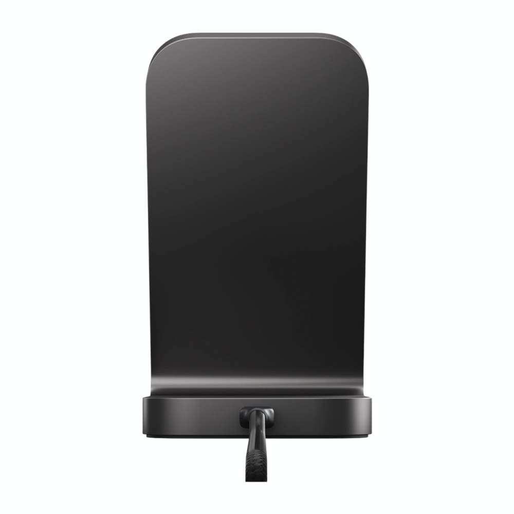 Зарядная станция MagSafe Nomad Stand One 2-го поколения для iPhone Беспроводная зарядка: Qi 15 Вт. Проводная зарядка: нет. Сертификация MFi. Отсутствует LED-индикация