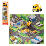 Коврик игровой с машиной, коробка MY3401