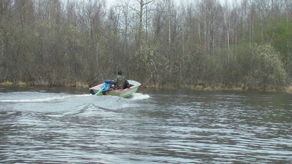 Подвесной лодочный мотор болотоход Bawad BWD 113 Long (GX390 Honda) 13 л.с.