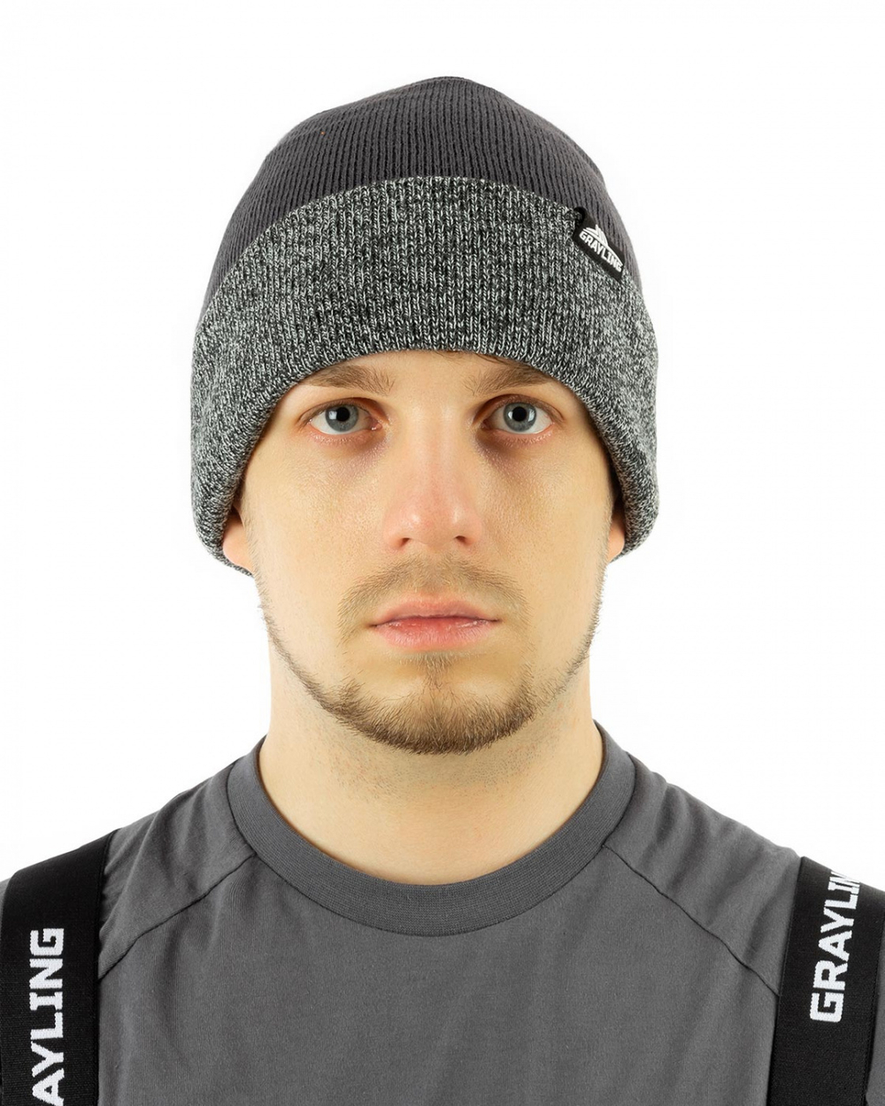 Шапка вязаная Selenga (Селенга), графит