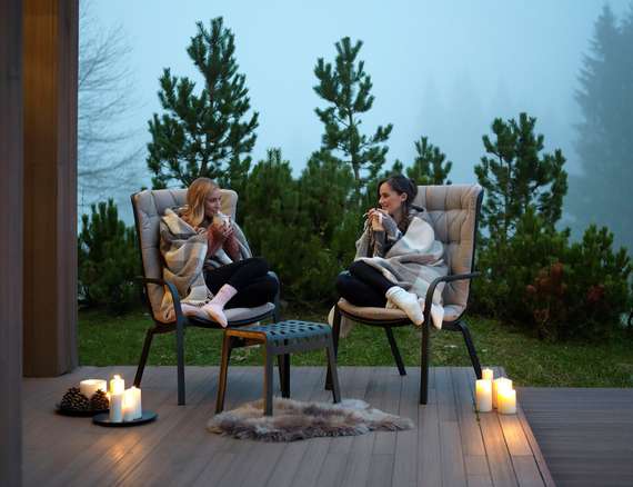 Пластиковое кресло Folio антрацит