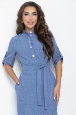 Платье Ночной бриз (голубой меланж) П11241 LT Collection