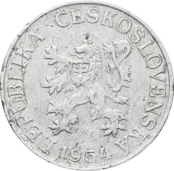 25 геллеров 1954 Чехословакия