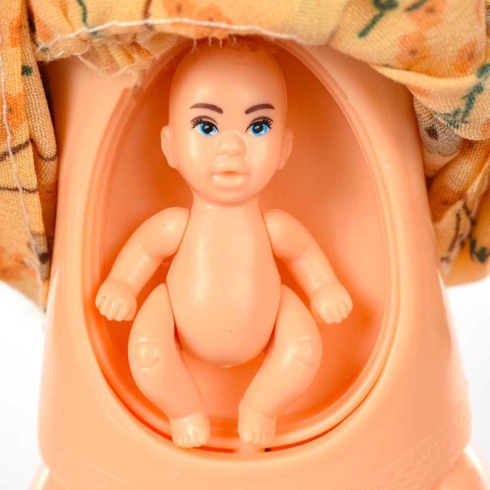 Кукла тип Модель беременная на шарнирах с аксесс. 32см, коробка YT050-2