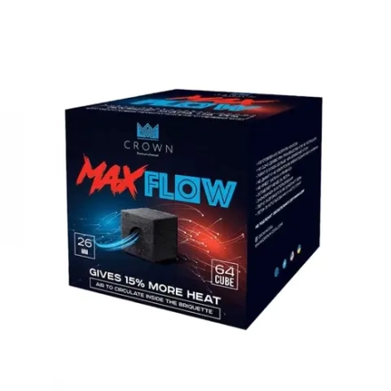 Charcoal CROWN MAX FLOW 26MM 1KG
