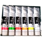 Turner акриловая гуашь 6 цветов Lumi 20 мл