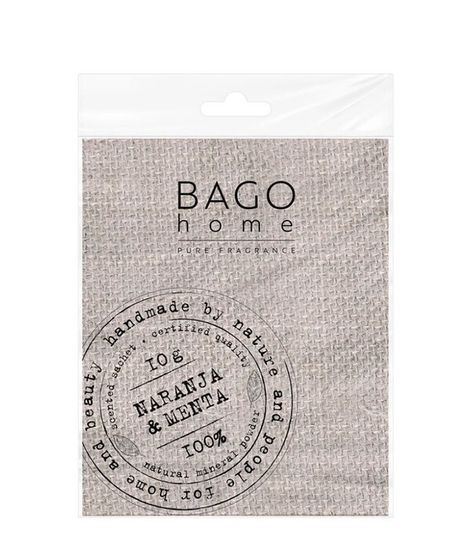 Мята и апельсин, саше ароматическое, Bago home