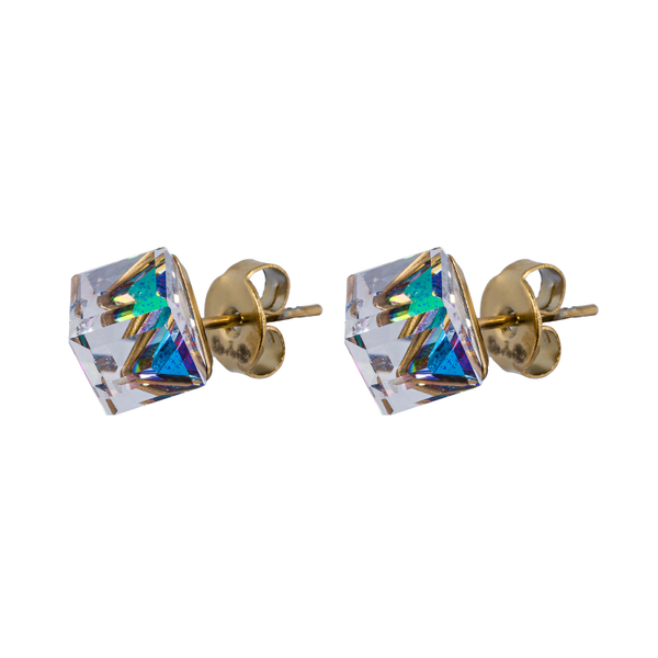 Серьги пусеты Fiore Luna  Vitrail Medium SWE2127/2 VM G