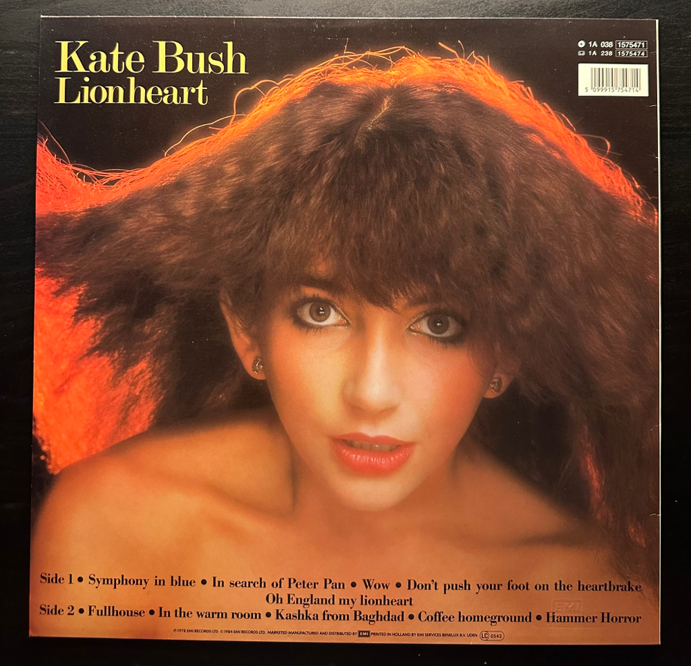 Kate Bush - Lionheart (Голландия 1978г.)
