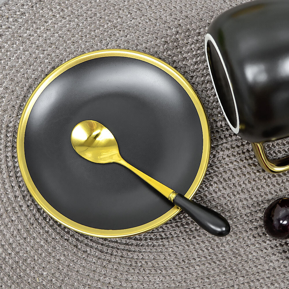 Чайная пара 320мл с ложкой, 6585