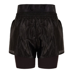 Женские Шорты теннисные EA7 Woman Woven Shorts - black