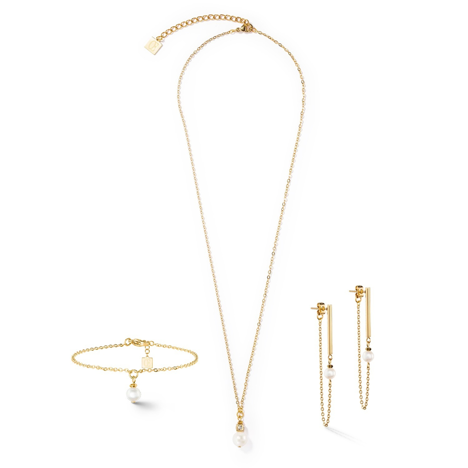Колье Coeur de Lion White-Gold 1113/10-1416