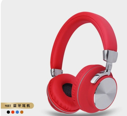 Накладные Bluetooth наушники Music 98BT red