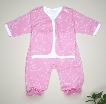 Комплект Мой милый слоник (розовый)