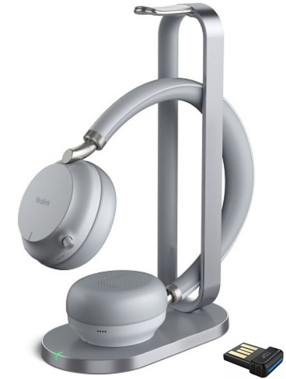 Гарнитура беспроводная Yealink BH76 UC Light Gray USB-A