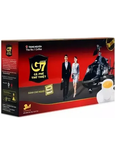 Кофе Вьетнамский G7 3в1 в пакетиках 16 г * 21 шт