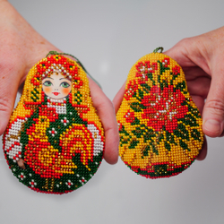 Матрёшка с петушком