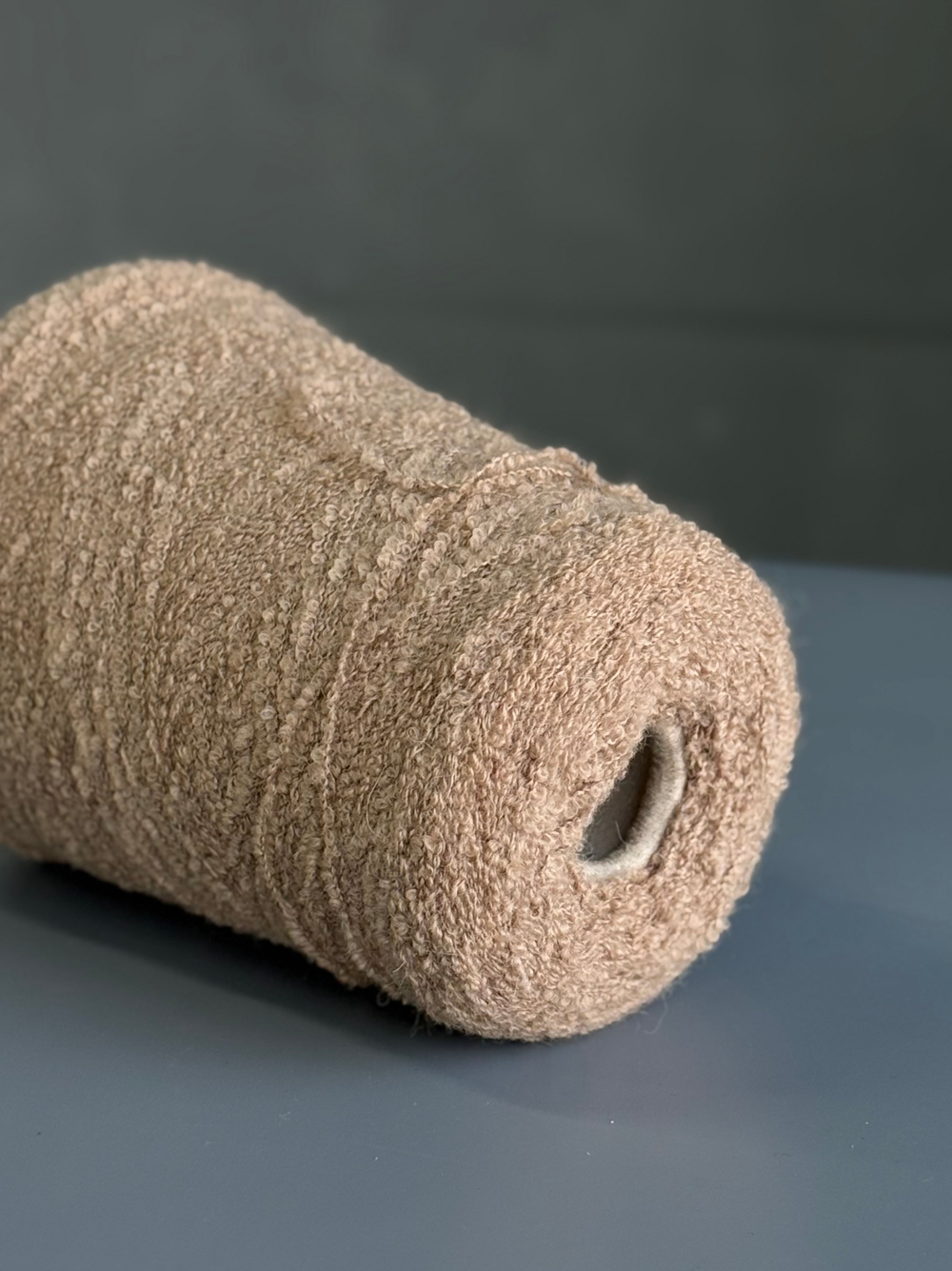 Пряжа букле Pool TREND BABYB4 (80% бебиальпака, 20% па) 400м/100 гр, беж