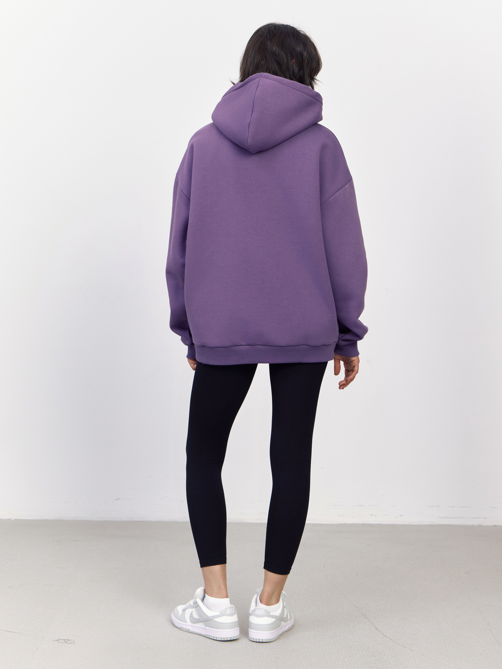 Худи с начесом (фиолетовый)