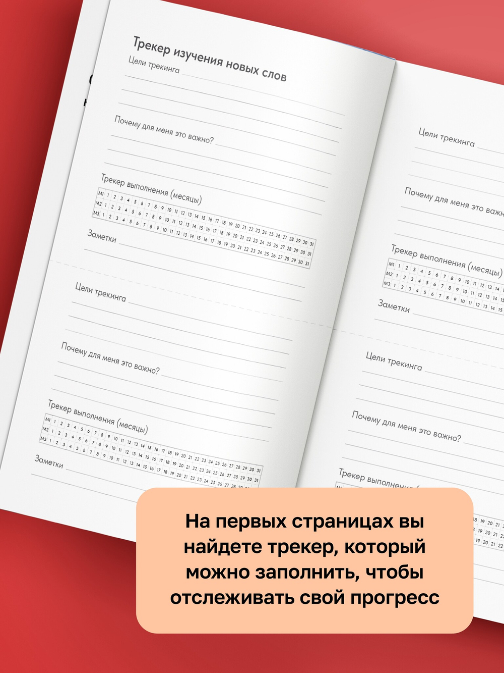 Блокнот для записи китайских слов