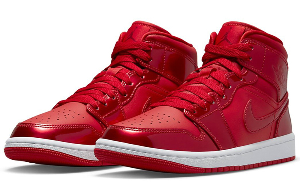 Кроссовки Jordan Air Jordan 1 Mid Se "Pomegranate" (Женская размерная сетка)