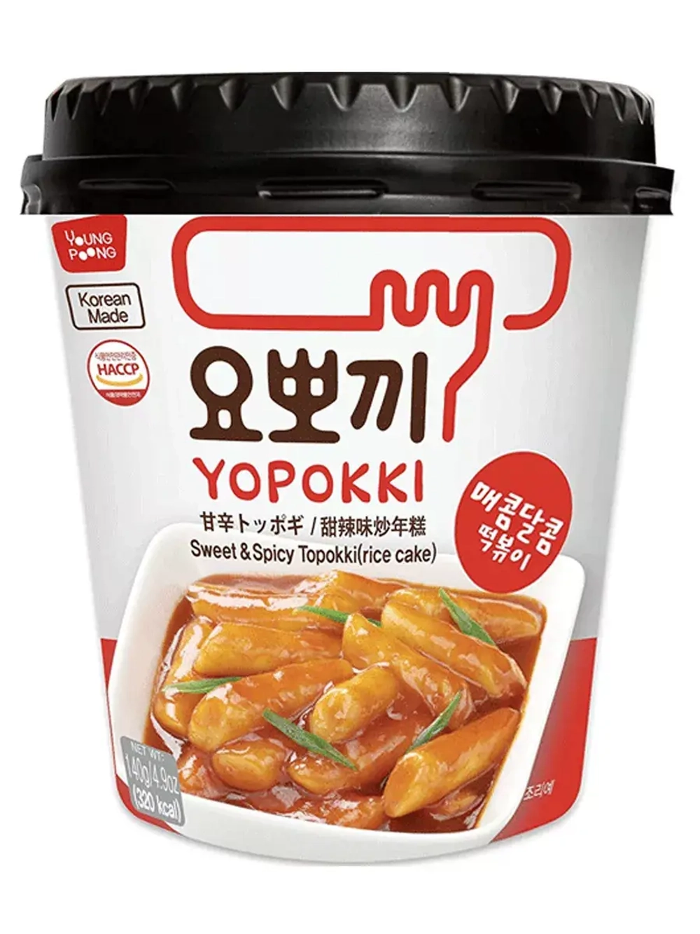 Рисовые клецки Токпокки ассорти вкусов 30 шт