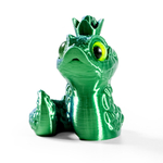 Набор фигурок змей: в короне и подвижная змея талисман чёрная