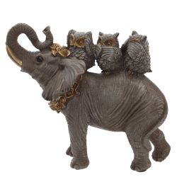 GAEM Фигурка декоративная "Слон", L25 W12 H22 см