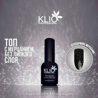 KLIO Топ SHINE 1,16мл, с серебряным мерцанием