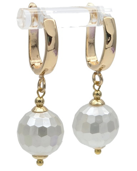 91002772 Серьги Роман с камнем