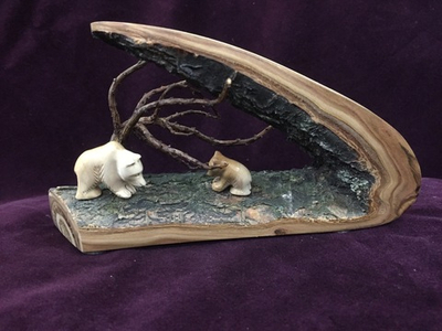 В лесу, скульптурная композиция, сувенир