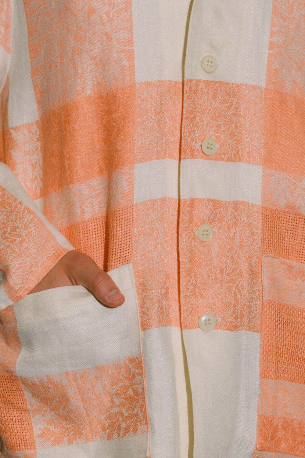 Рубашка Soeurs Linen Peach Juice Shirt pink