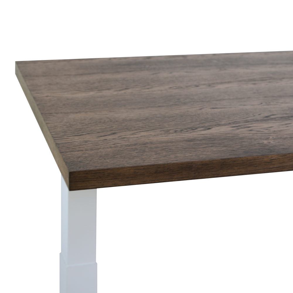 Регулируемый компьютерный стол Motor UP с регулировкой по высоте — столешница МДФ дуб мореный