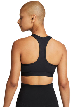 ТОП теннисный Nike Swoosh Medium Support Non-Padded Sports Bra - черный