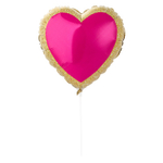 Шар Фольгированный Сердце розовое (Розовый)