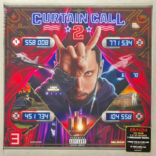 Eminem ‎– Curtain Call 2 2LP (Германия 2022г.)