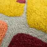 Чехол на подушку с рисунком tea plantation горчичного цвета из коллекции terra, 45х45 см