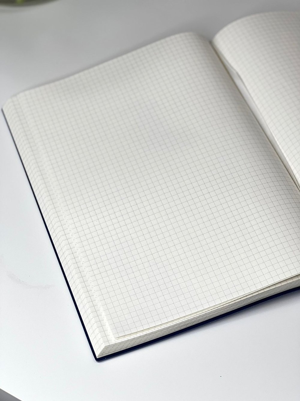 Блокнот А4 200л. (400страниц) в клетку без рамки Синий (К44-694КБР)