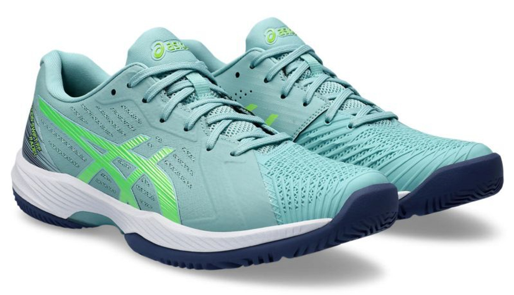Мужские кроссовки для Падел Asics Solution Swift FF Padel - teal tint/electric lime