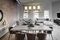 Подвесная люстра Lumina Deco Atlanta LDP 1222-4 MD