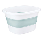 Таз ФЛЕКС 18 л для ног складной с массажной поверхностью, отверстие для подвешивания, полипропилен, ТЭП М2509