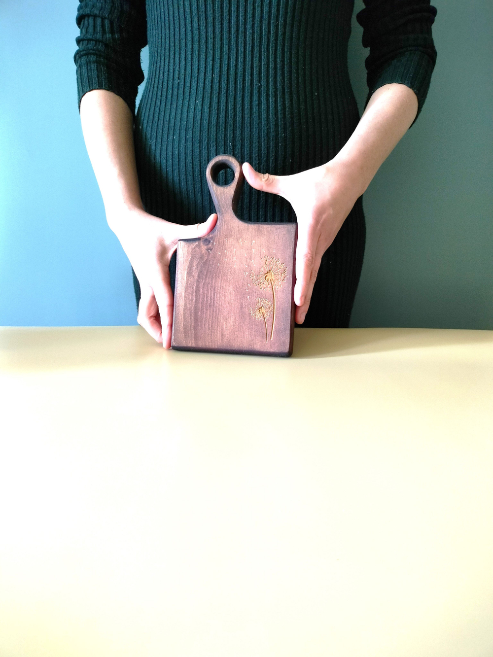 Доска разделочная из дерева сервировочная RD132